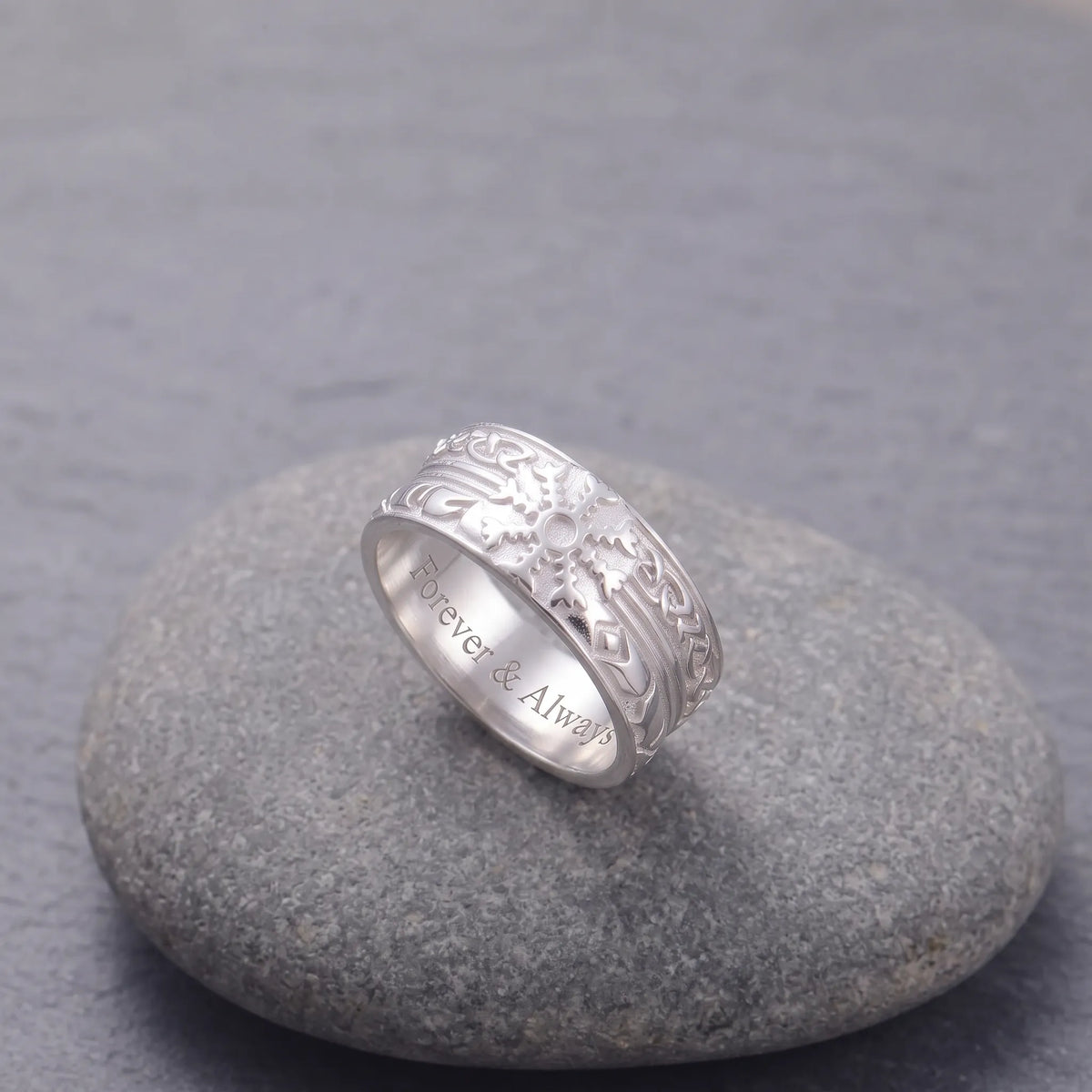 Personalized 925 Sterling Silver Viking Compass Ring Custom Engraved Mens Band