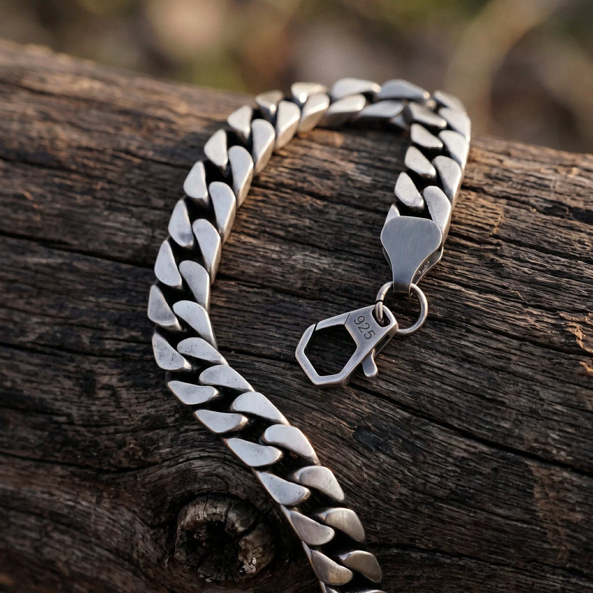 925 Sterling Silver Curb Cuban Link Bracelet Delivering Bold Edge And Timeless Power