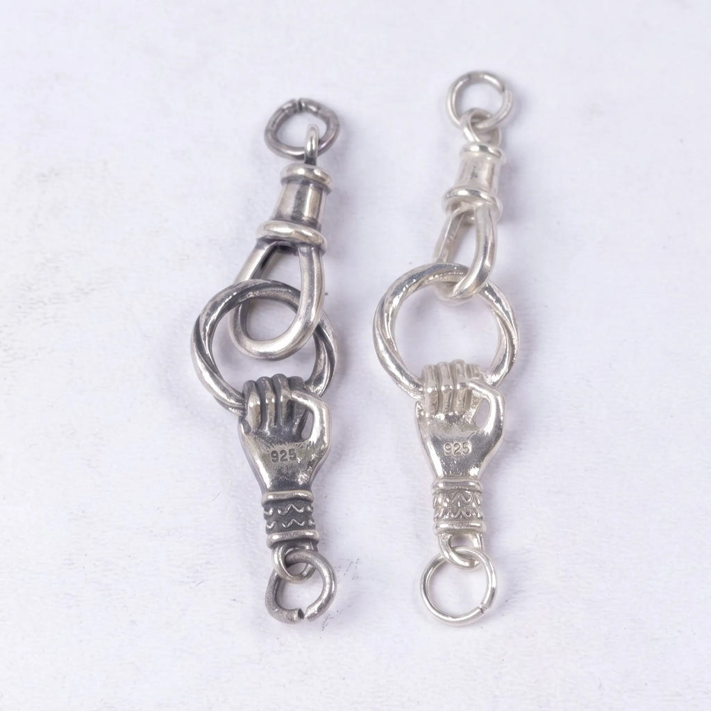Mens 925 Sterling Silver Mariner Chain Necklace with Easy Clasp, 3mm-5mm