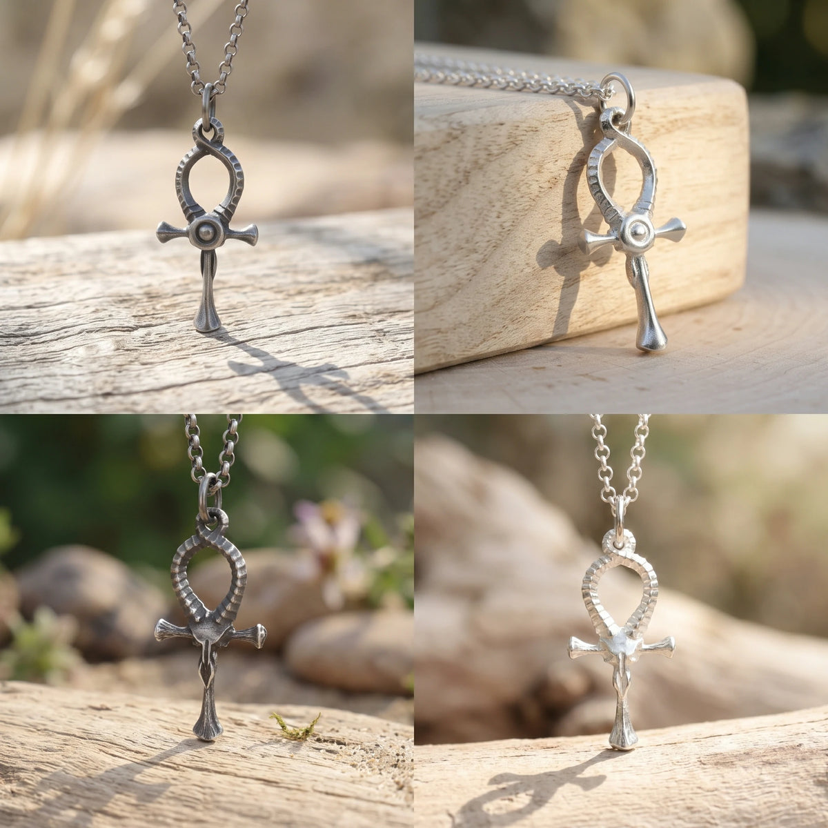 925 Sterling Silver Ankh Key Of Life Cross Pendant Sacred Symbol Of Eternal Divine Breath