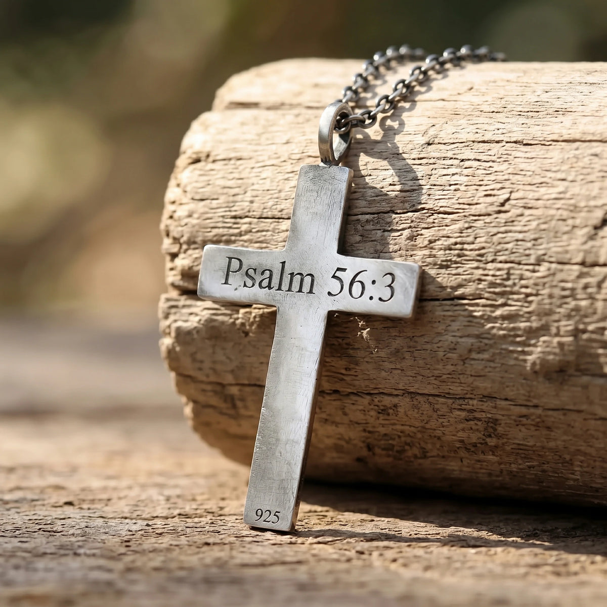 Radiant 925 Sterling Silver Cross Necklace for Divine Light & Everlasting Faith