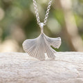 925 Sterling Silver Ginkgo Leaf Pendant Delivering Organic Grace And Timeless Charm