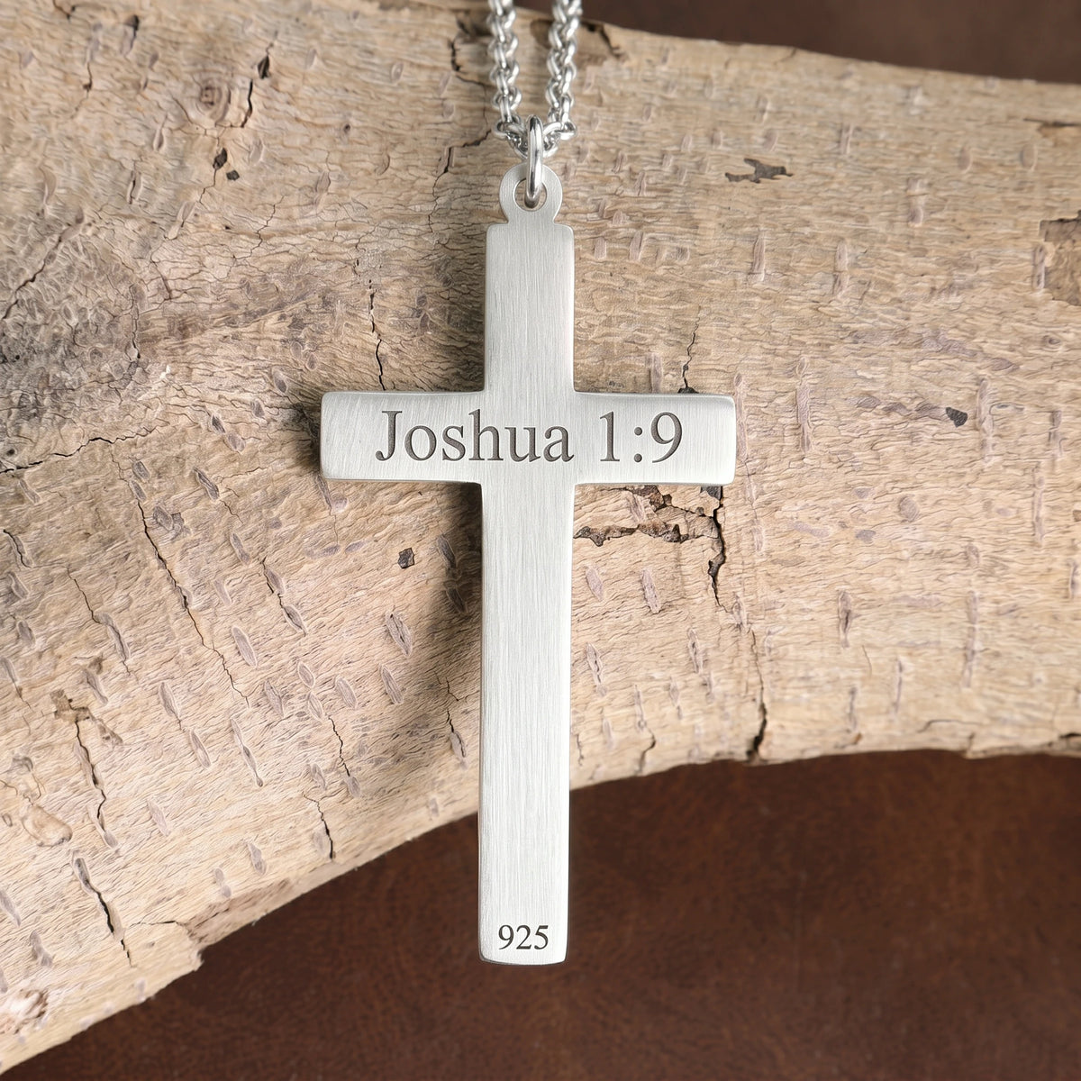 Custom 925 Sterling Silver Crucifix Necklace for Divine Salvation & Protection