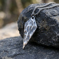 925 Sterling Silver Arrowhead Pendant for Courage and Unshakable Focus