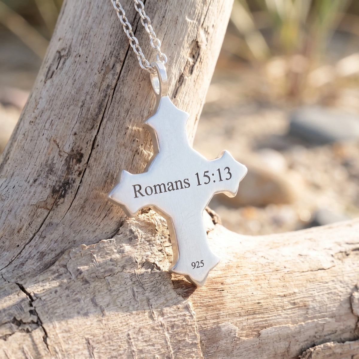 Custom 925 Sterling Silver Celtic Cross Pendant Enclosing Your Heart In Eternal Holy Light
