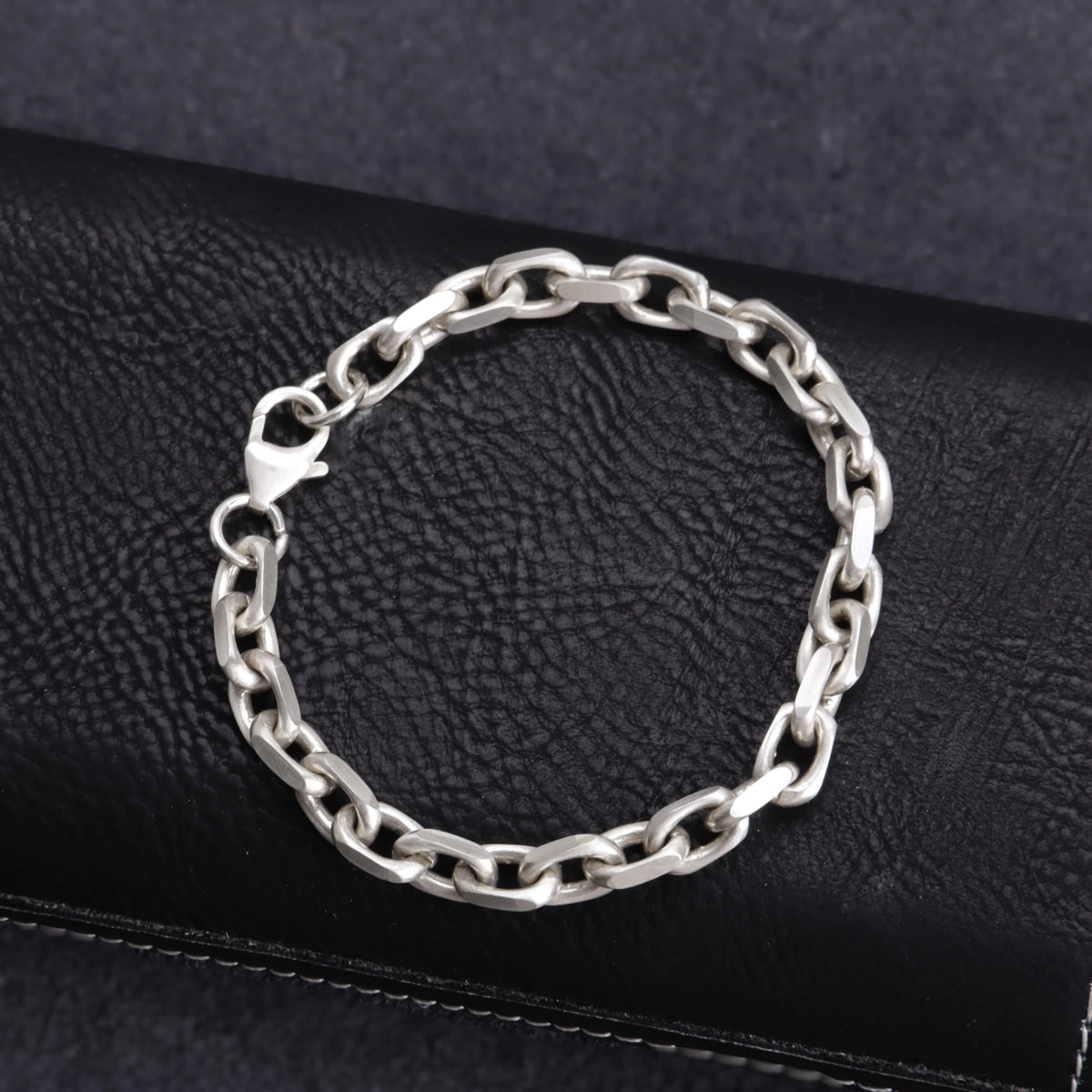925 Sterling Silver Cable Chain Anklet | Unisex Summer Vacation Gift